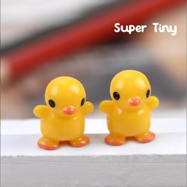 yaartz Fairy Garden Accessories Miniature Figurine Tiny Animal Decoration for Mini Garden Micro Landscape Terrarium-50 pcs Chicks
