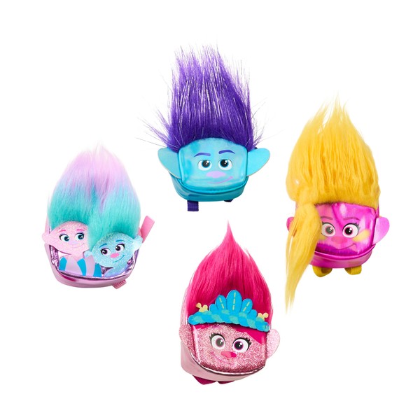 REAL LITTLES Trolls – Licensed Trolls Mini Backpack with Carabiner – Surprise Gift – Random Model and Colours