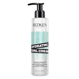 REDKEN- Hydrating Curl Cream | Crema para hidratar rizos hasta 72 hrs con protección térmica de hasta 230°C para cabello rizado u ondulado | Formulado con Escualano y aceite de Jojoba | 200ml
