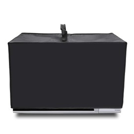 WISDING Heat-Resistant Waterproof Dust-Proof Microwave Oven Grill Cover Protector Nylon Fabric Microwave Oven Dust Cover Case Protections for Toaster Oven Black