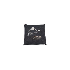 David Fussenegger Silvretta Cushion Cover 'Gipfelstürmer' 50 x 50 cm Anthracite