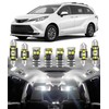 BMT xms Car Interior LED Light Replacement for Toyota Sienna