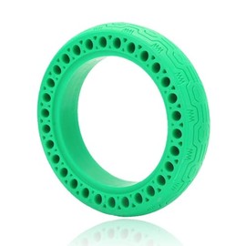Neumático Sólido M365, 8,5 Pulgadas Patinete Eléctrico De Sólidos Ruedas Eléctrico Repuesto Delantero O Trasero Sólidos Neumático para Patinete (Verde)