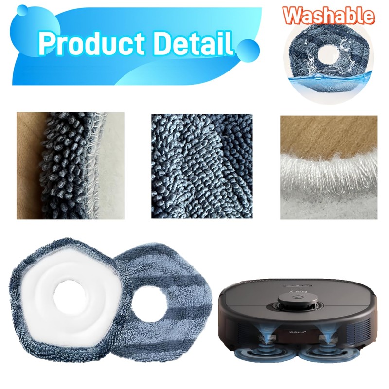 18 Pack X10 Accessories Kit Replacement Compatible with Eufy X10