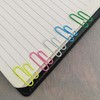 FZGUSYAF 120PCS Paperclips 28MM Assorted Colours Clamps for Office Supplies