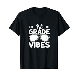1ST GRADE VIBES - BACK TO SCHOOL RETRO SUNGLASS T-Shirt