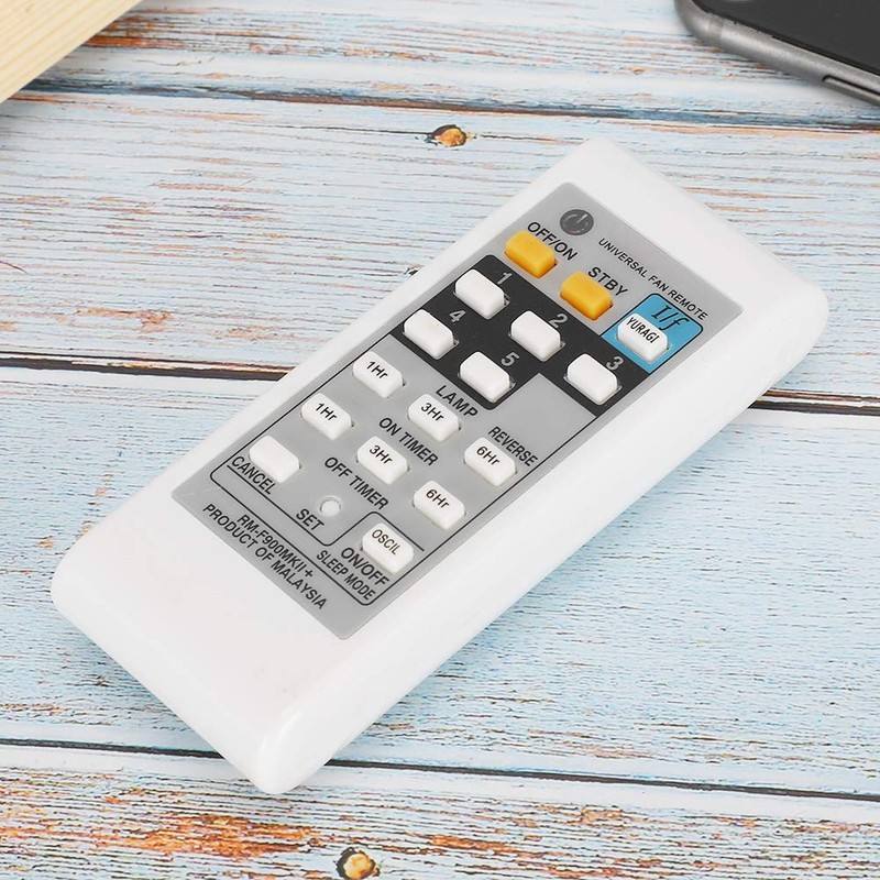 Tangxi Electric Fan Remote Control, ABS White Universal Electric Fan