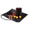 Table Tennis Set Paddles Balls Net Kit Portable Table Tennis