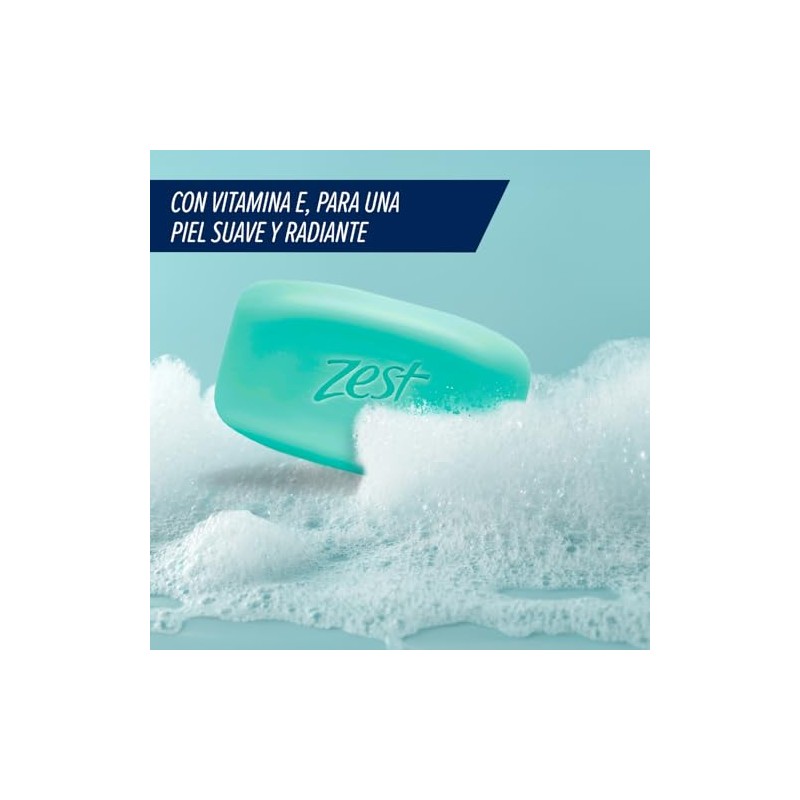 Jabón en Barra Zest Aqua, para una piel visiblemente saludable