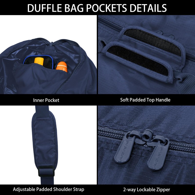 32.5 inch Large Travel Duffel Bag,100L Over-Sized Luggage Duffle with