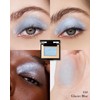 Glacier Blue Glitter Eyeshadow Palette, Single Metallic Shimmer Eye Shadow