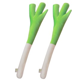 Tomyfield Green Onion Cushion Vegetable Plush Hatsune Miku Cosplay Goods 2 Pieces