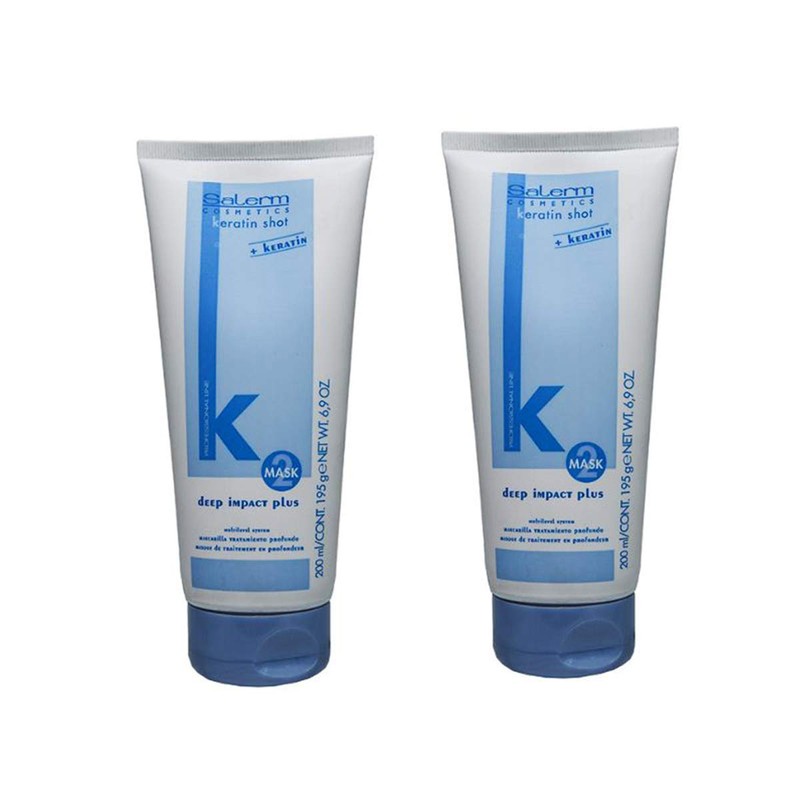 SALERM KERATIN SHOT DEEP IMPACT PLUS 6.9 OZ / 200