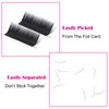 Individual Classic 1:1 Eyelash Extension 0.10 mm L Curl Mix