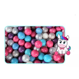 DIDJGI Pelota Para Alberca ***no Toxica*** Fantasia 50pzs