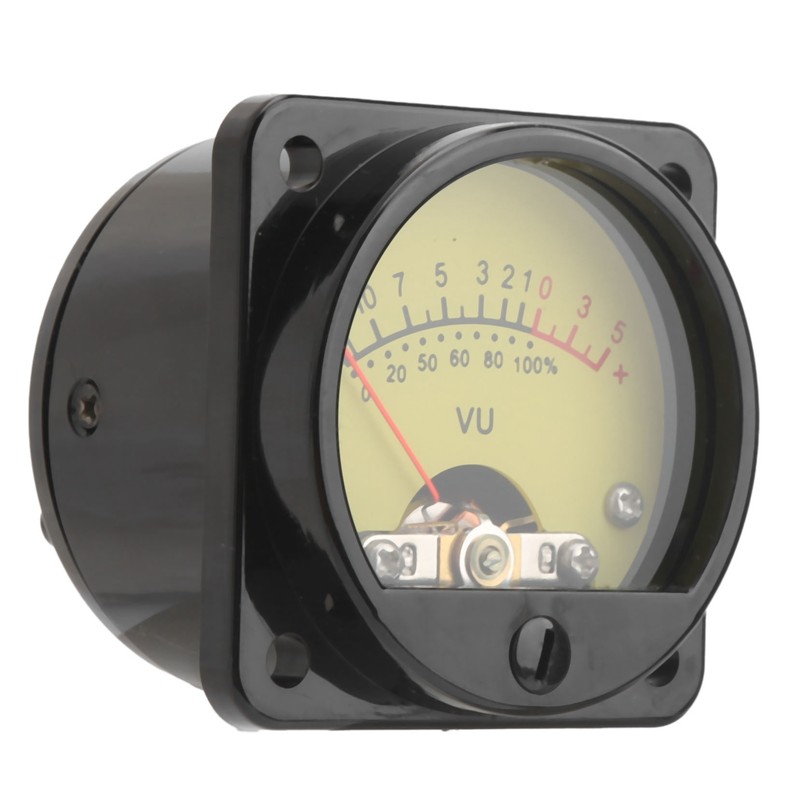 45mm Round Pointer VU Meter Head with LED Backlight Audio