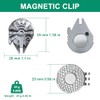 JIUYIBC Golf Ball Marker Hat Clip, Golf Accessories for Men,