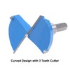 sourcing map Forstner Drill Bits 53mm, Tungsten Carbide Wood Hole