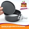 Sihuuu Cheesecake Pan, Springform Pan Set,4/7/8/9 inch Nonstick Leakproof Springform