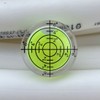 LAIESYA 3Pcs Circular Bubble Level Bullseye Degree Marked Surface Round