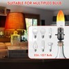 2 Set DIY Wine Bottle Lamp Kit with E26 LED