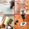 46 Grit 10 Shapes Diamond Grinding Bits Stone Glass Carving