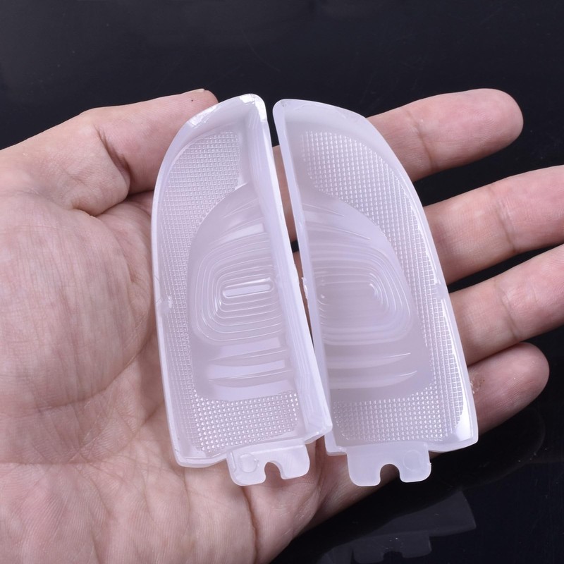Set of 2 (1 Pair) Front Sun Visor Light Cover