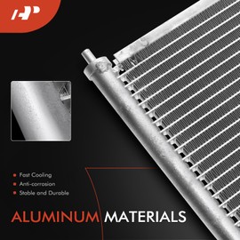 A-Premium Air Conditioning A/C Condenser Compatible with International Harvester 7400/8600 TranStar/9400i SBA 2008-2011, ProStar/WorkStar 7600 7700, Replace# 2591621C91, 2591836C91