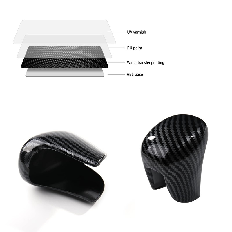 Thenice Gear Shift Knob Cover Automatic Transmission CVT Boots Change