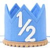 Dszemie Half Birthday Hat, Blue Baby 1/2 Birthday Hats, Half
