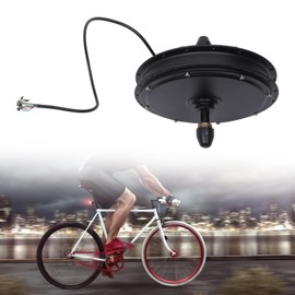 36V 500W Rear Hub Motor, 5.31 Inches Ebike Mid Drive Motor, 350RPM Electric Bicycle Hub Motors E-Bike Wheel Hubs Motor, Electric Conversion Brushless Gearless Motor for DIY Modification