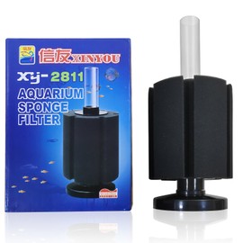 Pawfly Large Aquarium Bio Sponge Filter Quiet Betta Fry Shrimp and Small Fish Foam Filter for Fish Tank up to 200 Litre