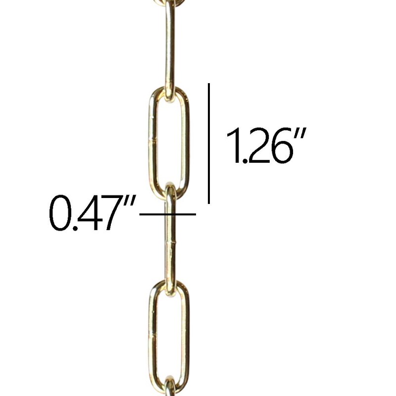RCH Hardware CH-S59-04-BLK-3 | 9 Gauge Decorative Solid Steel Oval
