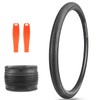 ZUKKA 700C Bike Tires 700×28C/32C/ 35CRoad Bike Tire with 2