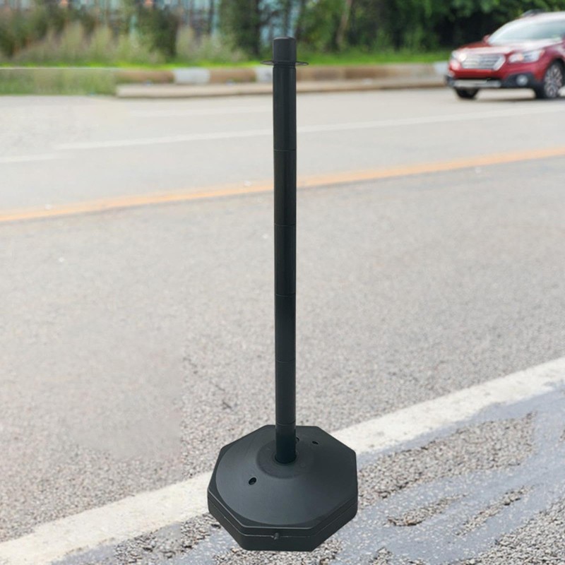 Perfeclan 85cm Traffic Cone Barrier Warning Pile Garage Caution Sign