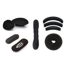 Out Of Box Puff Bumpits 7 Pieces with 2 Different Donut Buns Combo