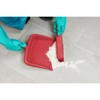 SPARTA Large Handheld Dustpan with Hanging Hole, Heavy-Duty Plastic Dustpan