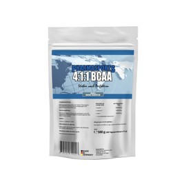 Pharmasports BCAA 4:1:1 Powder - 500 g 100% Essential Amino Acid Natural from Fermentation