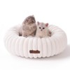 MEWOOFUN Cat Bed, Washable Cat Beds for Indoor Cats, Cute