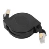 Retractable Cat7 Cable, High Speed, RJ45 Compatible, 600MHz Bandwidth, 10Gbps