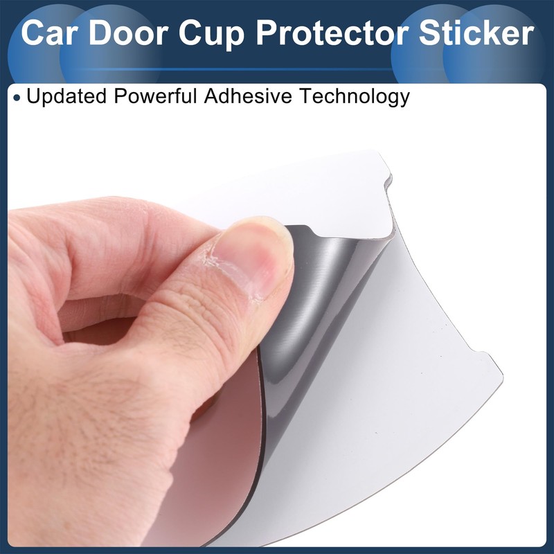 INFINAUTO Car Door Handle Scratch Protector, 84x94mm Car Door Handle