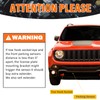 Front License Plate Holder No-Drill License Plate Bracket Anti-Theft Frame