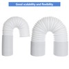 5.1 Inch Air Conditioner Exhaust Hose Anti-Clockwise Thread Portable AC