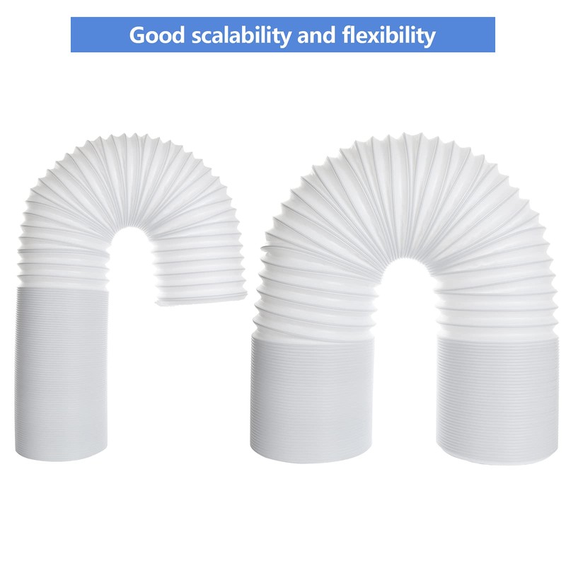 5.1 Inch Air Conditioner Exhaust Hose Anti-Clockwise Thread Portable AC