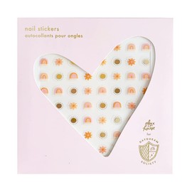 Daydream Society Boho Rainbow Nail Stickers, Pack of 100 Stickers