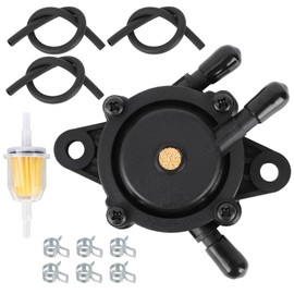 BOXOB Fuel Pump with Filter, Oil Pump Kit with Oil Hose and Clamps for Kohler Briggs & Stratton John Deere Cub Cadet Small Engines