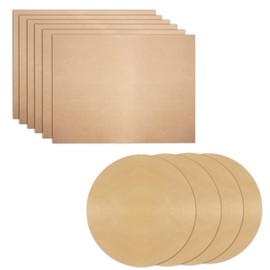 X-BLTU 10 Pcs Baking Mats Teflon Sheets, Non Stick Reusable Mats Tray Liners, Heat Resistant Nontoxic Oven Liner Set, Washable and Waterproof Baking Paper BBQ Grill Mat for Baking BBQ Cooking