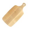Fackelmann Griffbrett, Küchenbrett aus Buchenholz, Servierbrettchen (Farbe: Braun), Menge: 1