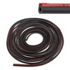 QWORK® 5M Car Door Edge Protector Strip, U-Shaped Door Seal