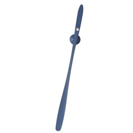 Goib Elegant 29-Inch Wall-Mounted Shoehorn – Sleek Long with Hidden Wall Mount – Stylish and Practical Shoe Helper for Modern Homes - Blue